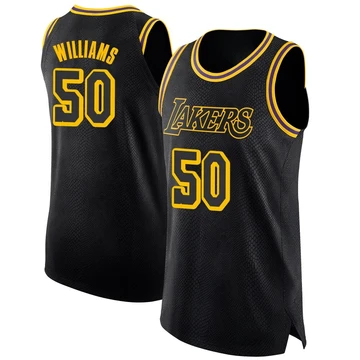 Nate Williams Los Angeles Lakers ＃50 Swingman Men's Black Jersey - City Edition