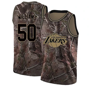 Nate Williams Los Angeles Lakers ＃50 Swingman Men's Camo Realtree Collection Jersey
